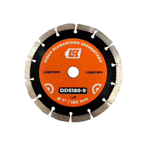 Disco Diamantado Segmentado 180mm 7 PuLG Concreto Lüsqtoff DDS180-9 - comprar online