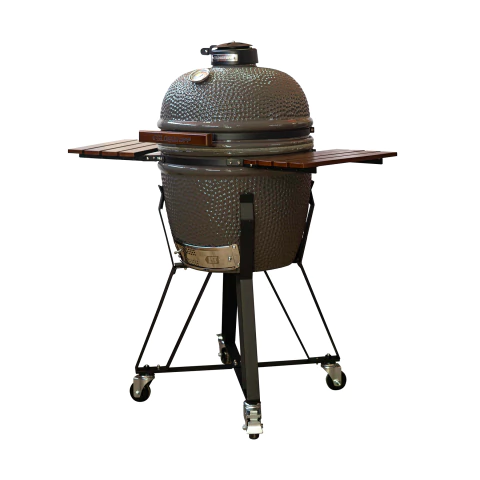 Parrilla Ahumador Ceramico Con Pirometro 22" Kamado - comprar online