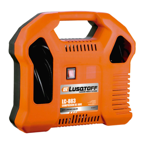 Compresor De Aire 180 Lts Monofásico 1/3 Hp Lüsqtoff LC-883