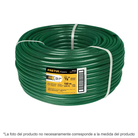 Manguera De Riego Reforzada 1,5m Pretul 20601