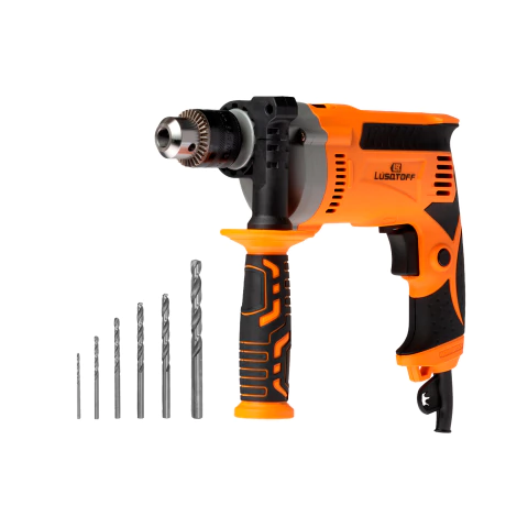 TALADRO PERCUTOR 710W TPL710-8 + JUEGO DE MECHAS 6 PZS LUSQTOFF - comprar online