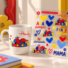 Taza Eternity + Stickers UV - tienda online