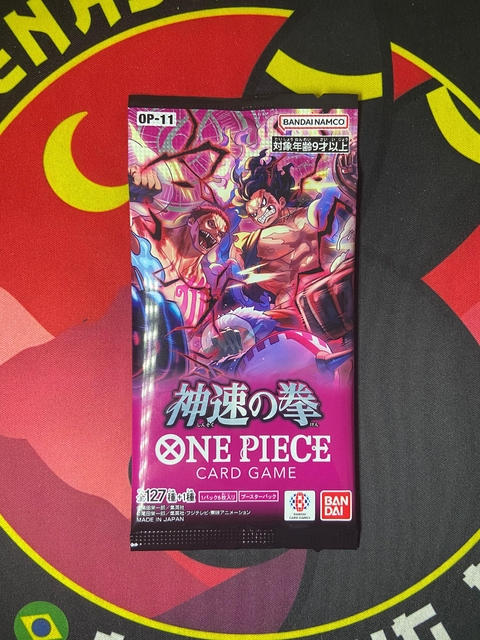 Booster avulso - A Fist of Divine Speed (One Piece) - comprar online