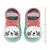Meia Sapatilha Tam.P Antiderrapante com Aplique Coelho Buba 6 a 12m - CARDOSOS BABY STORE