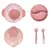 Kit Bowl Refeição com Compartimento e Talheres Rosa Buba - comprar online