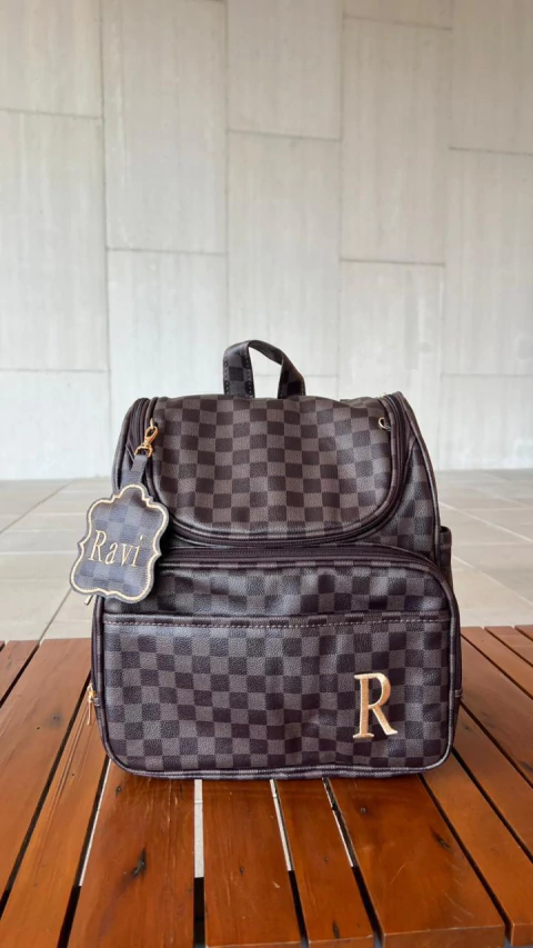 Mochila 2 em 1 Maternidade - Marrom - comprar online