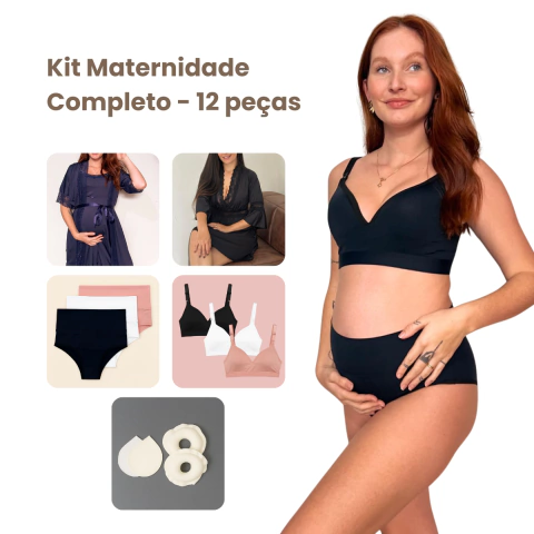 Kit Maternidade Completo - 12 Peças - comprar online