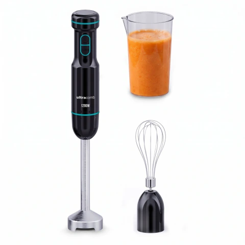 Licuadora De Mano LM-2560 1200W Batidor Vaso 800ml