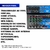 Kit Podcast 4 Microfones Condensador + Mesa De Som Interface 6 Canais Bluetooth Mx-6t - comprar online