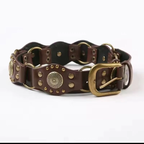 Cinto de fivela vintage