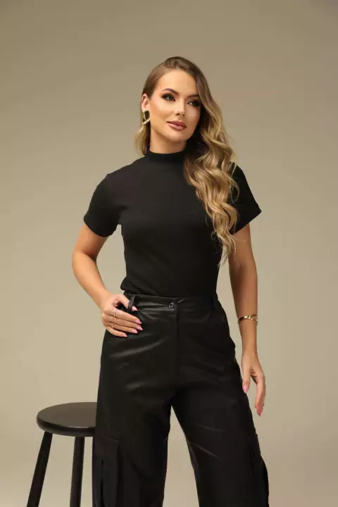 T-shirt barcelona preto