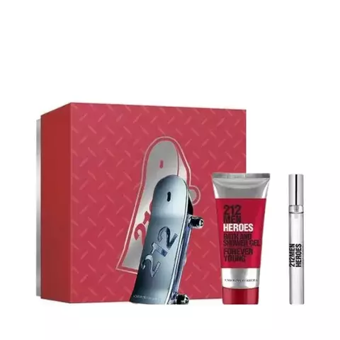 Estuche Carolina Herrera 212 Heroes Men EDT 90ml