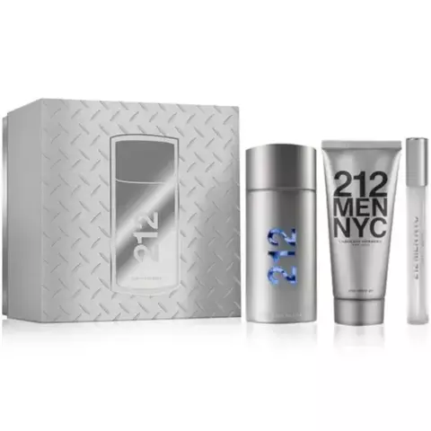 Carolina Herrera 212 Men Nyc EDT 100 Ml + 10 Ml Set - comprar online