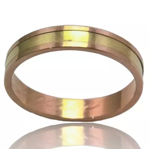 Alianzas de Oro 18klts. Bicolores. Cintas 6 Gramos - comprar online