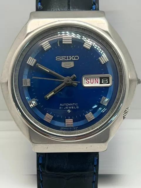 Seiko REf 6119-7480 Automatico Fondo Azul. - comprar online