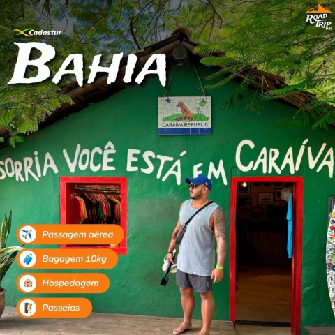 EXPEDIÇÃO BAHIA CARAÍVA, ARRAIAL D'AJUDA E TRANCOSO - 09/12/2026 -> 14/12/2026 - comprar online