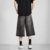 Bermuda Jeans Baggy Vintage Wash - loja online