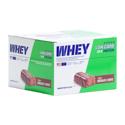 Whey Low Carb Protein Bar x 12 u. Mervick - comprar online