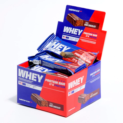 Whey Protein Bar x 12 unidades de 46 g. Mervick Lab - comprar online