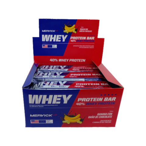 Whey Protein Bar x 12 unidades de 65 g. Mervick Lab - comprar online