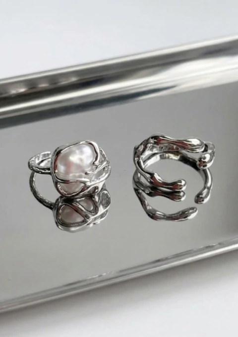 DUO ANILLOS MERMAID TEARS