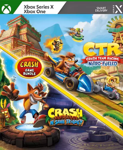 CRASH CTR + CRASH BANDICOOT TRILOGY XBOX ONE | XBOX SERIES X/S