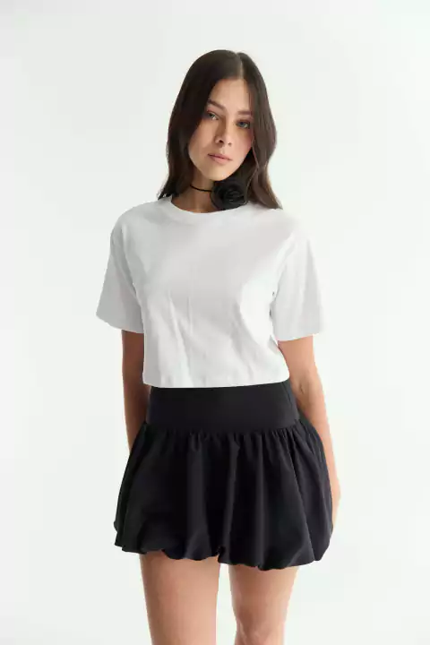 REMERA CROP COTTON - comprar online