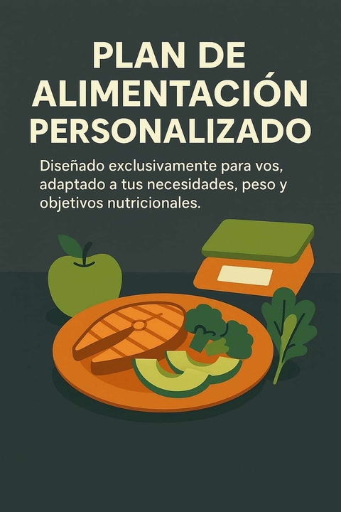 Plan de alimentacion personalizado - comprar online