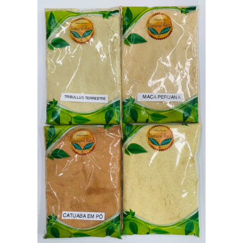 kit Energético + Libido 4 itens 100% Natural Puro Original