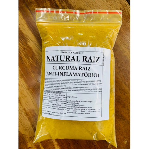 Cúrcuma em Pó (anti- inflamatório) 100% Puro Sem Misturas Natural