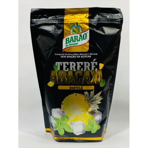 Erva Mate Barão Terere Abacaxi Com Hortelã Gelado