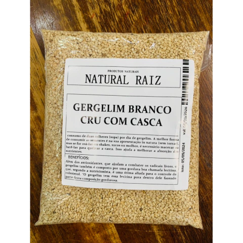 Gergelim Cru Com Casca Semente Nova Produto Excelente