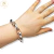 Pulsera Plata Eslabon Alargado cod1395