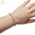 Pulsera Plata Bolitas 4 Y 5 mm cod3122 - comprar online