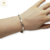 Pulsera Plata Forcet con Traba cod2522