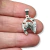 Dije Plata Y Oro Herradura Y Caballo cod2519 - ByMariana