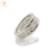 Anillo Plata Bulgari Rodinada con Cubic cod1194