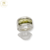 Anillo Plata con Piedra Verde Grande cod1195