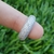 Anillo Plata Rodinada con Cubic Micro Pave cod2660 - comprar online