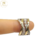 Anillo Plata Y Oro con Cubic cod3496 en internet