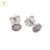 Aros Plata Micro Pave 6 mm cod3761