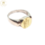 Anillo Plata Y Oro San Expedito cod3790