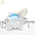 Dije Plata Swarovski Tipo Estrella Aurora Boreal 30 mm cod2104 - comprar online