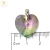 Dije Plata Swarovski Corazon Cristal Tornasolado 18 mm cod2609