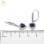 Aros Plata con Brisura Cubic Piedra Azul cod3143 - tienda online