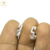 Aros Plata Rodinada Argolla Micro Pave 12 mm 1,7 grs C Od3383 - comprar online
