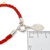 Pulsera Plata Hilo Seda Rojo con Dije Medalla Milagrosa Marinero cod3821 - tienda online