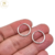 Aros Plata Argolla Fina 16 mm cod3487