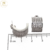 Aros Plata Rodinada con Cubic cod3376