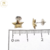 Aros Plata Y Oro Estrellas 8 mm Pasante Rosca cod3657